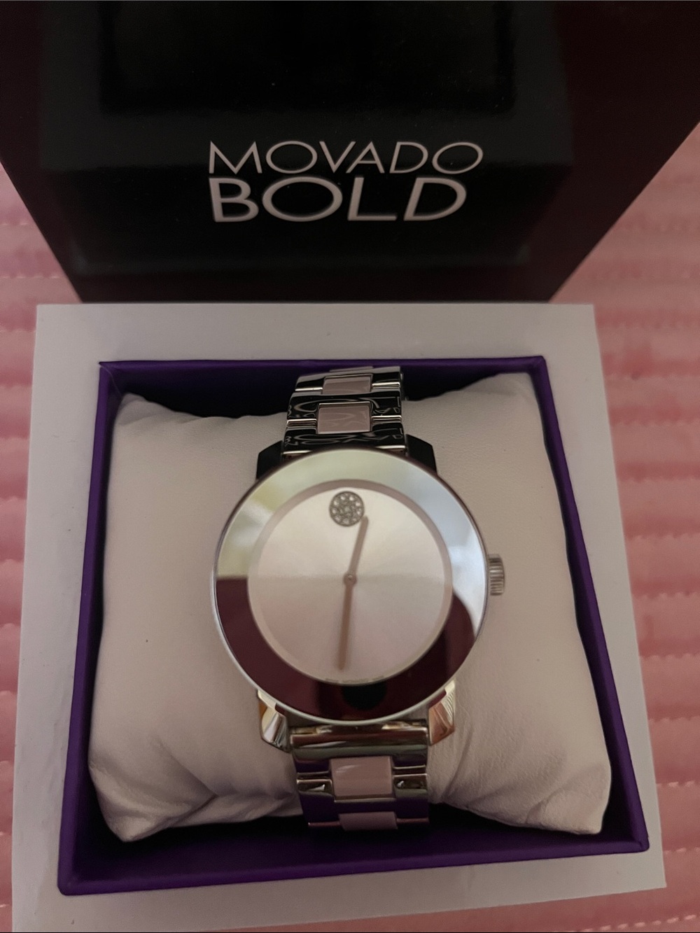 Movado watch in box